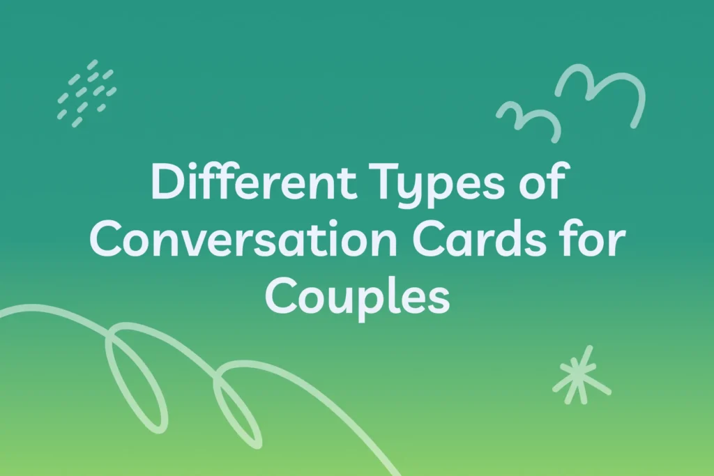 image different types of conversation cards