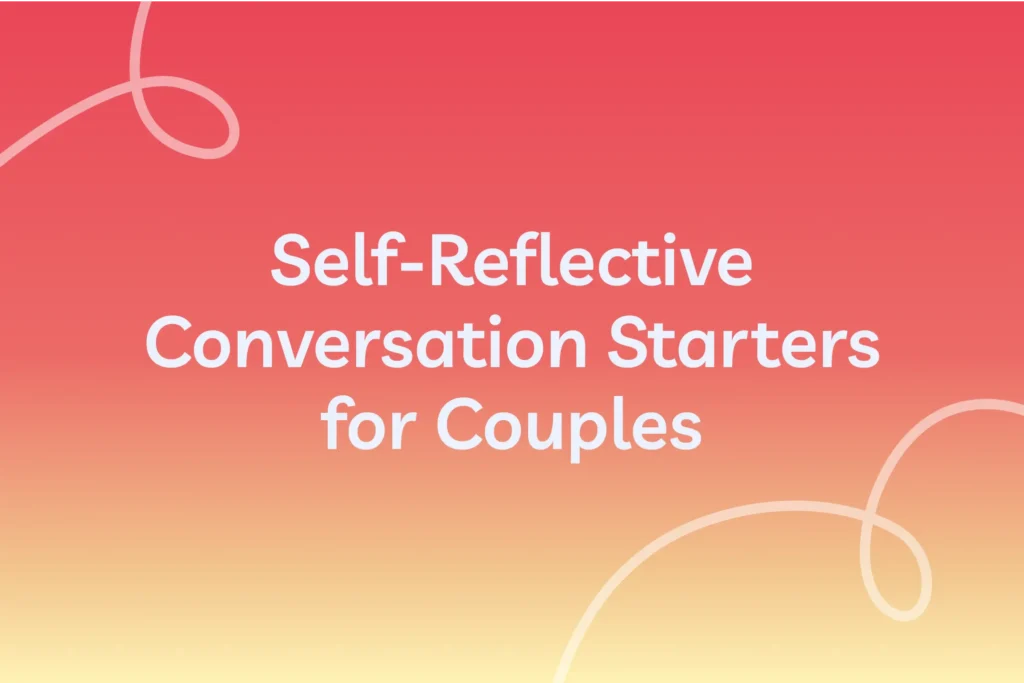 image self reflective conversation starters for couples